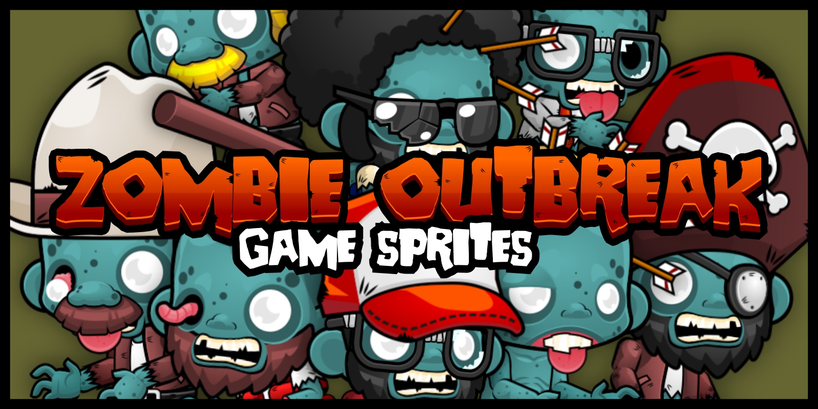 Zombie Outbreak - Game Sprites