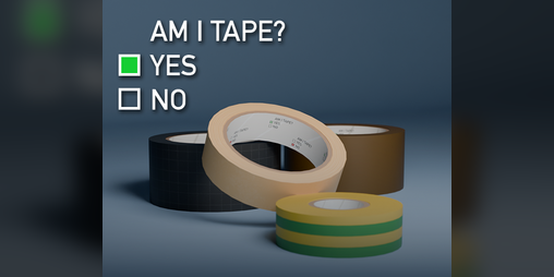 Cover image for Am I Tape?