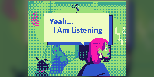 Cover image for Yeah... I Am Listening