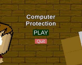Computer protection game screenshot