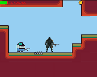 Escape with the Mask game screenshot