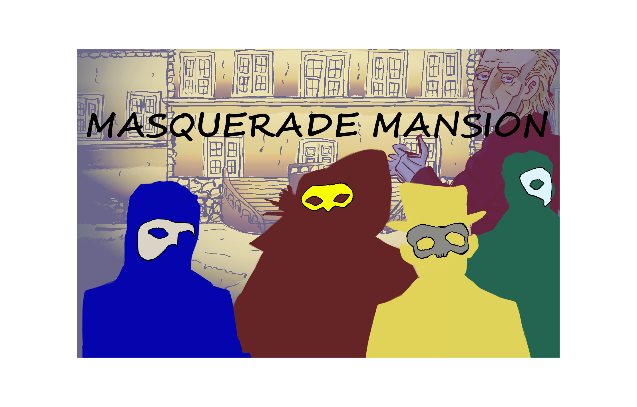 Cover image for Masquerade Mansion