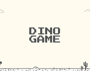 The Dino Game game screenshot