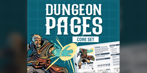 Cover image for Dungeon Pages (Core Set 2023)