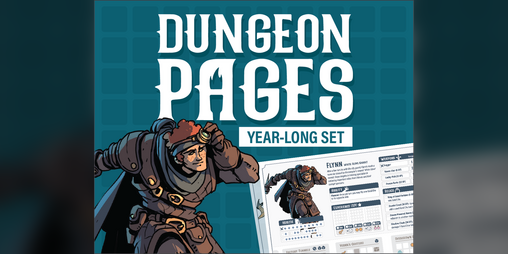 Cover image for Dungeon Pages (Year-long 2023)