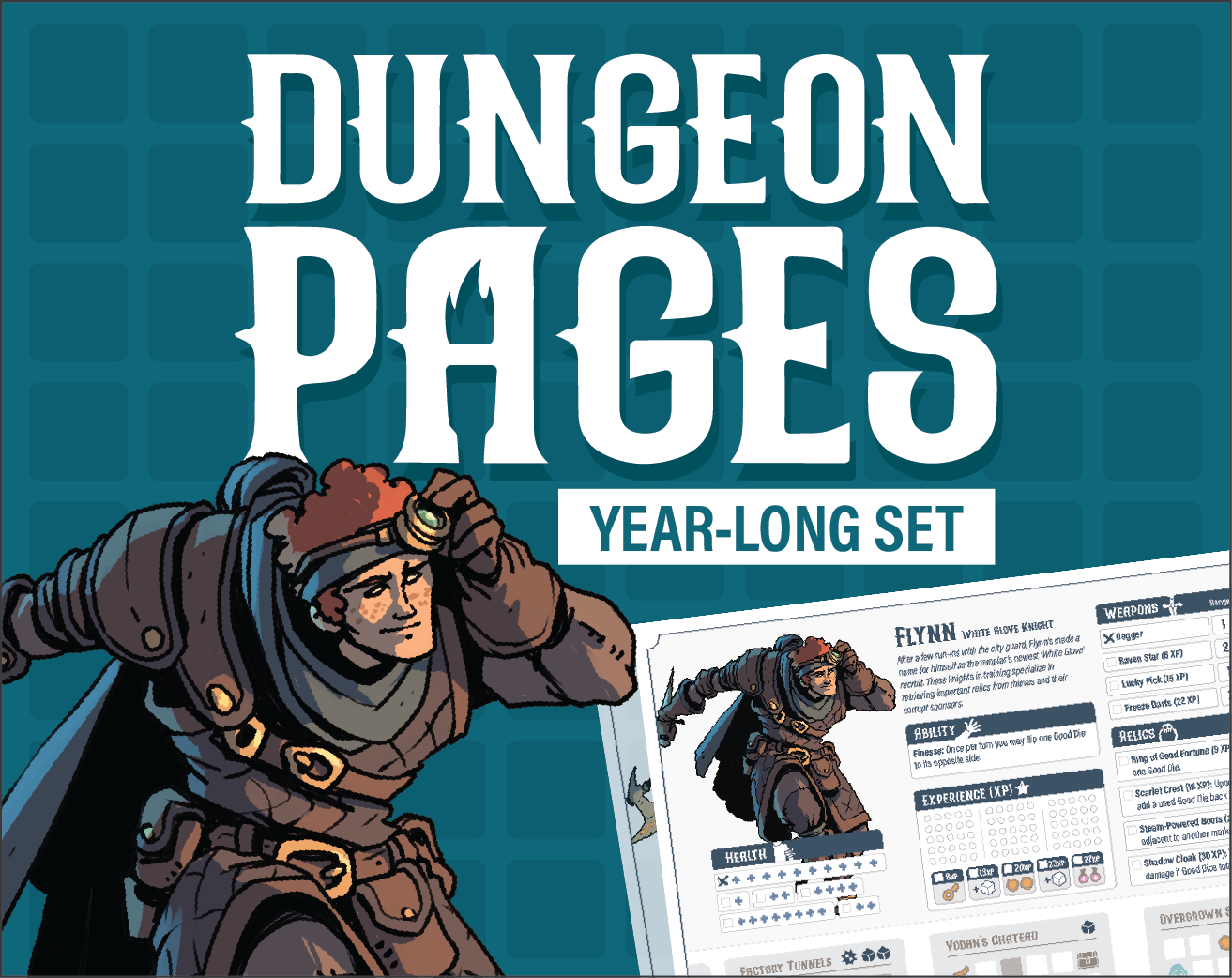 Cover image for Dungeon Pages (Year-long 2023)