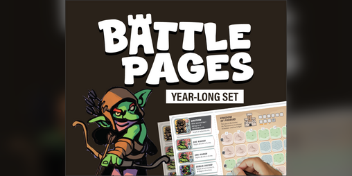 Cover image for Battle Pages (Year-long Game)