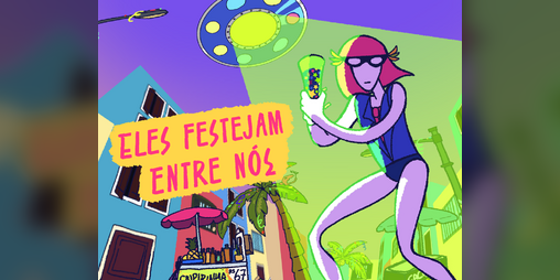 Cover image for Eles Festejam Entre Nós