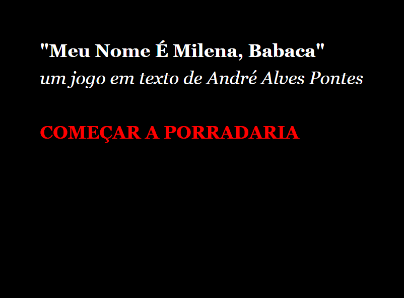 Cover image for Meu Nome é Milena, Babaca