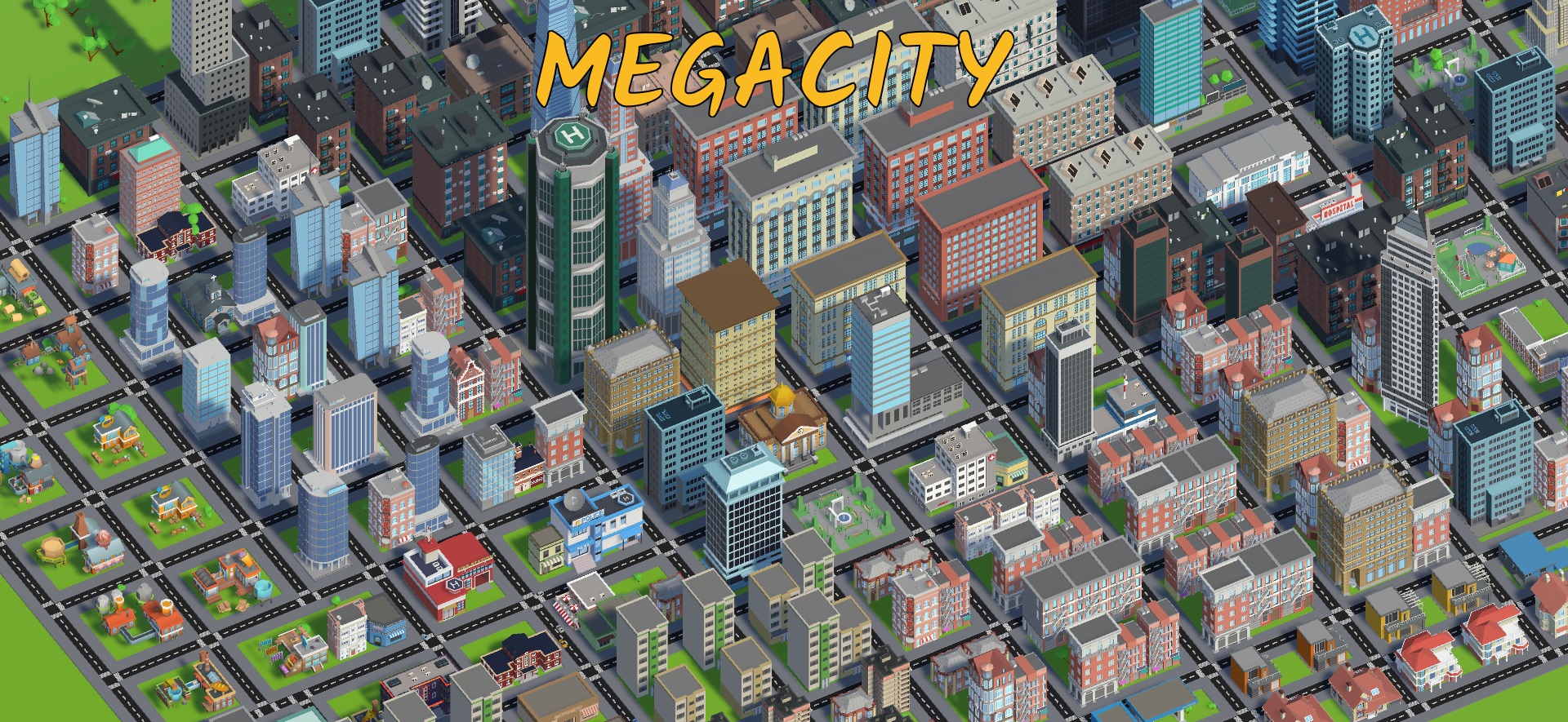 Mega City by Ramunis Sebastian