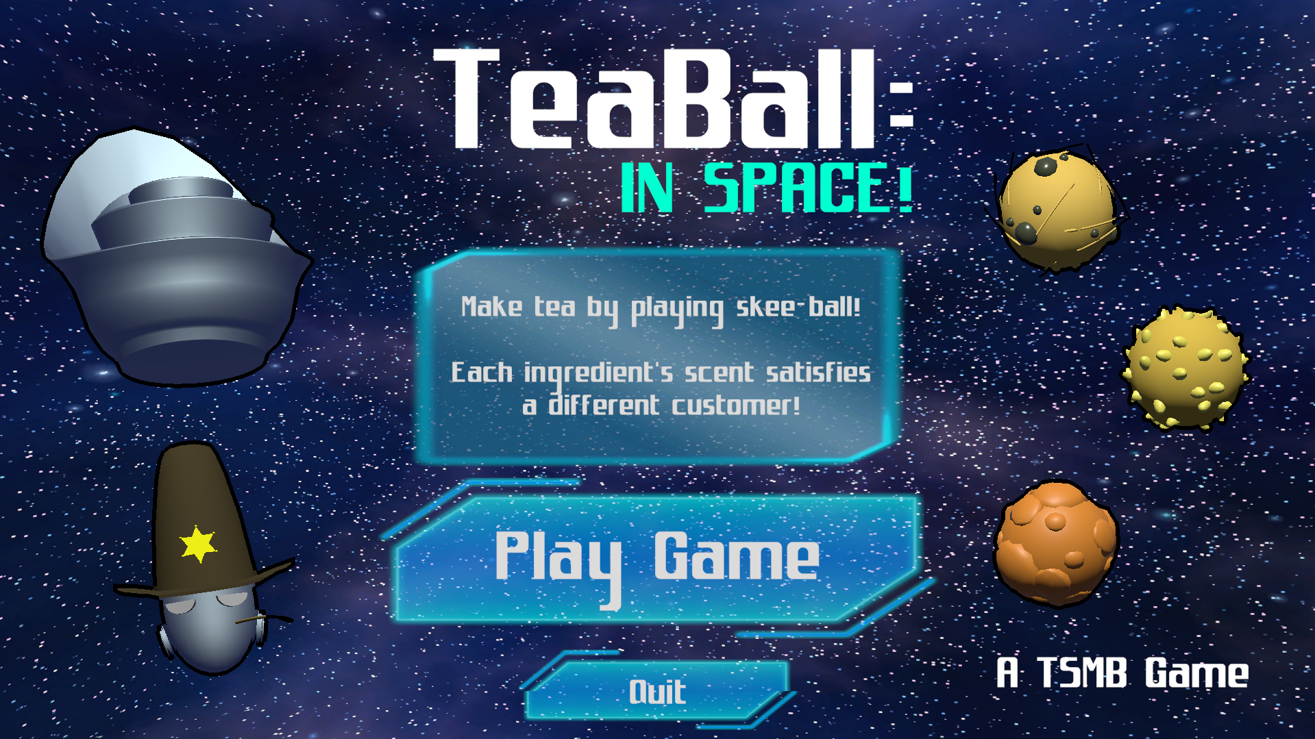 Cover image for Teaball: In Space!