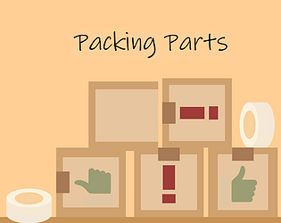 Packing Parts game screenshot