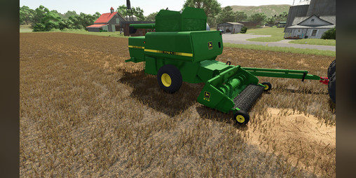 Cover image for fs 25 John Deere 7721 pull type combine