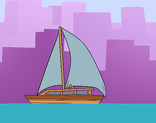 The Sailboat game screenshot