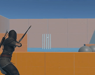 Unity Archery Practice Range game screenshot