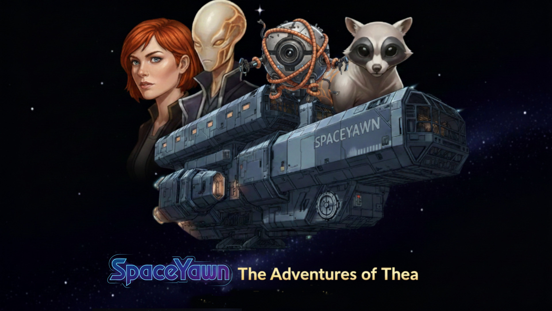 Cover image for SpaceYawn: The Adventures of Thea