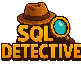SQL Detective game screenshot
