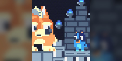 Cover image for BlueyVANIA