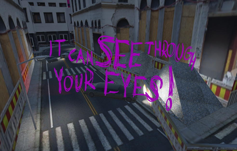 Cover image for IT CAN SEE THROUGH YOUR EYES!