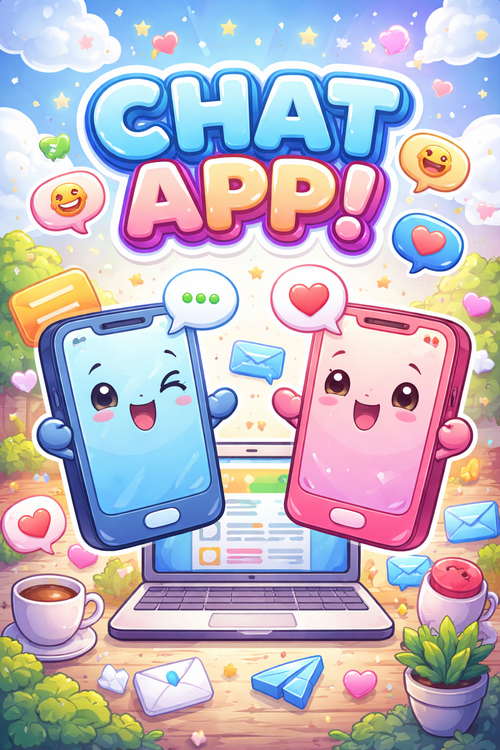 modern chatting app - lets chat fast by Chat Vibe | Chat Apps & Experiments