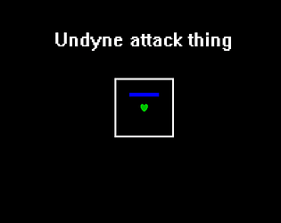 Undyne attack thing