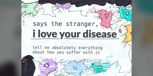 Cover image for Says the Stranger: I Love Your Disease