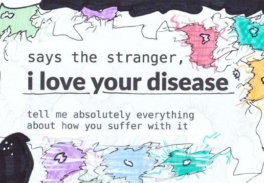 Cover image for Says the Stranger: I Love Your Disease