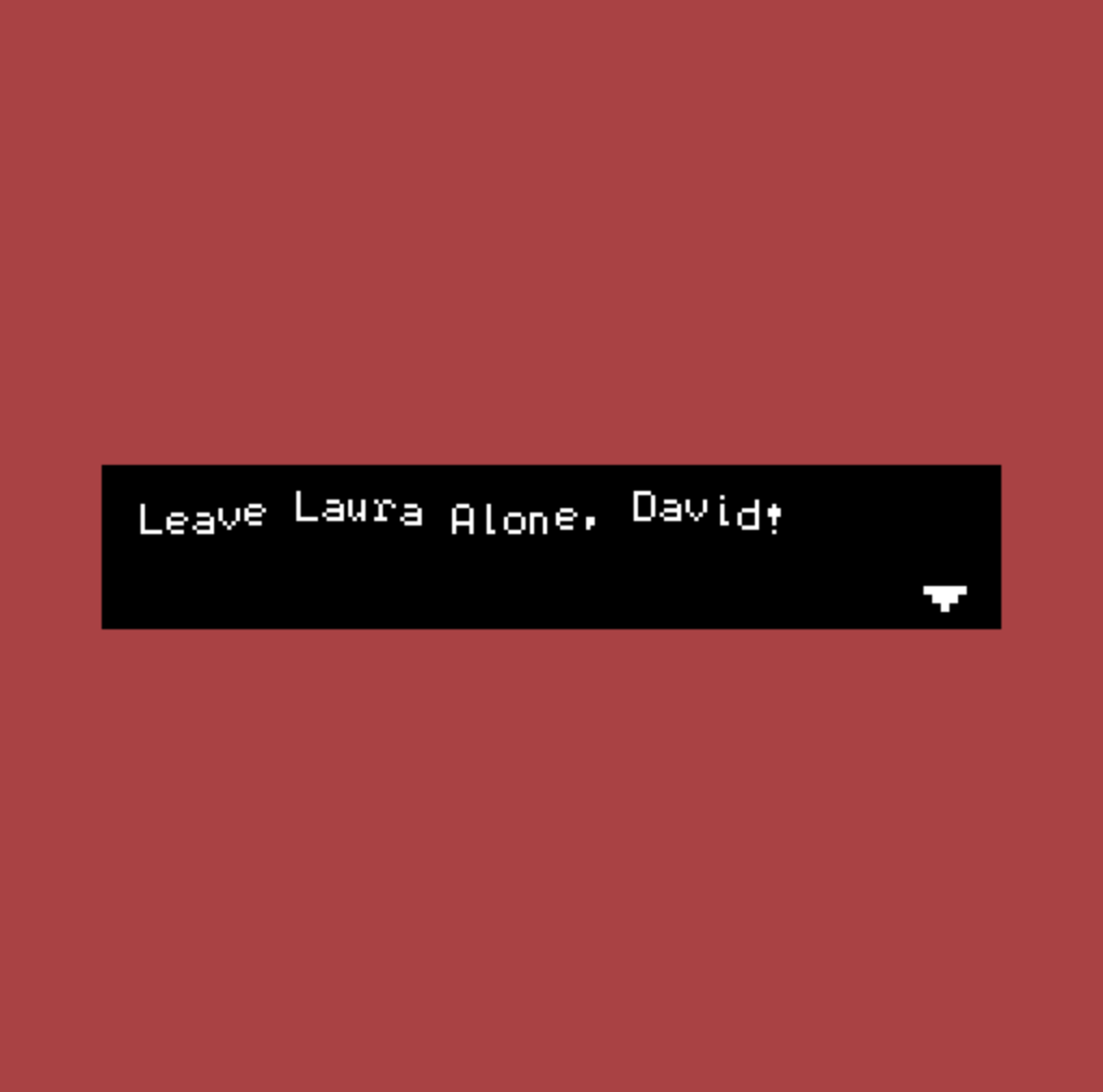 Cover image for Leave Laura Alone, David!