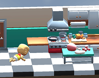 Baby Don't Jump game screenshot