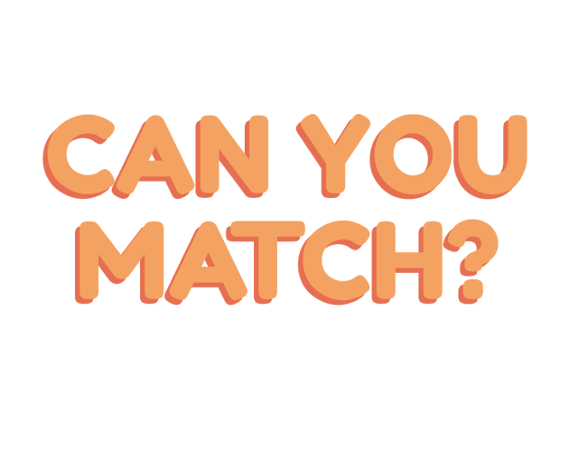 Can you match?