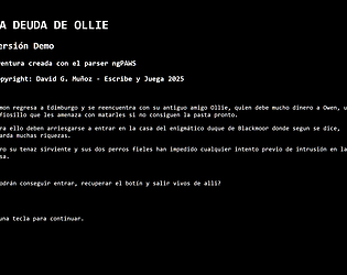 La Deuda de Ollie (Demo)