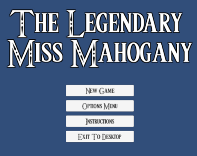 Cover image for The Legendary Miss Mahogany