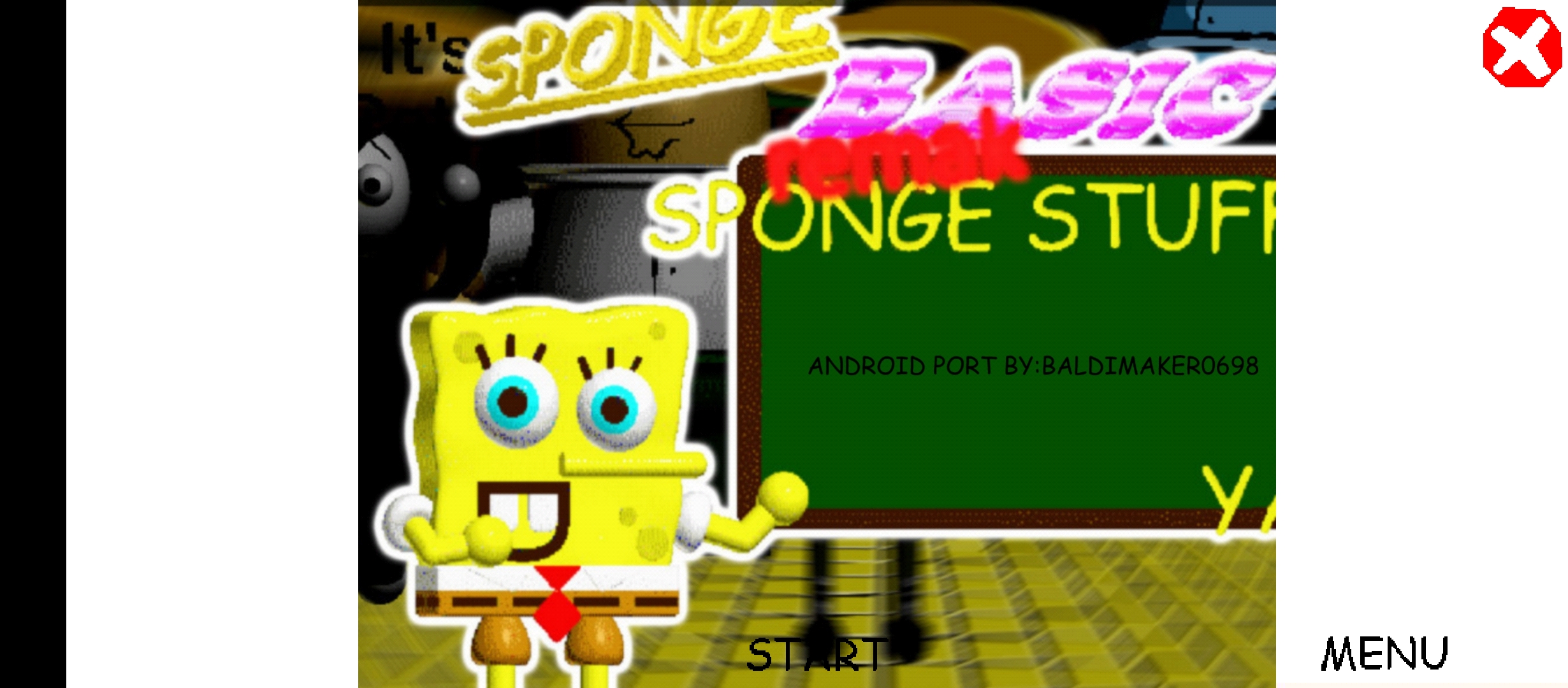 Sponge Basics The Remake V1.4.3 Port Android