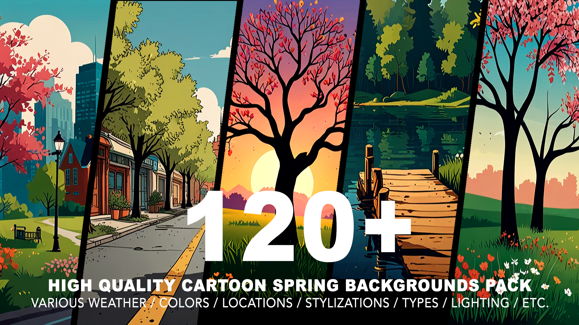 120+ SPRING BACKGROUNDS
