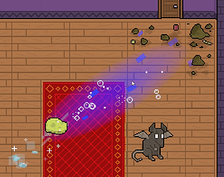 Espongito vs ratas pestilentes game screenshot
