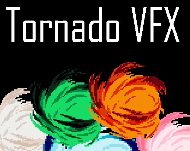 Tornado VFX Pack (Pixel Art)