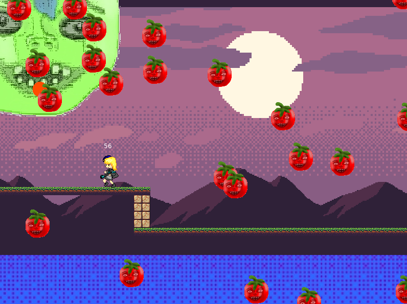 Jane Versus Mutant Tomato