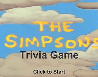 The Simpsons Trivia Game