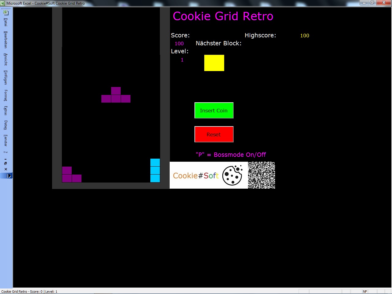 Cookie Grid Retro