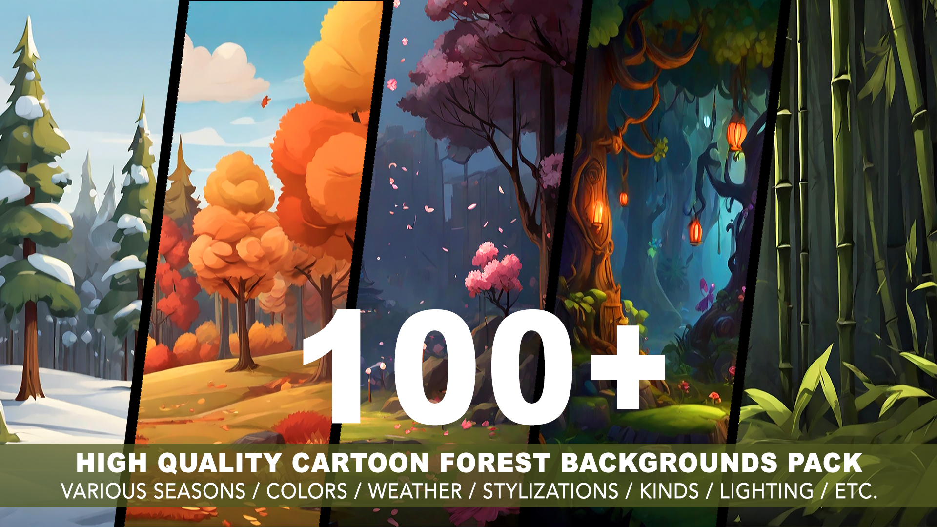110+ FOREST BACKGROUNDS