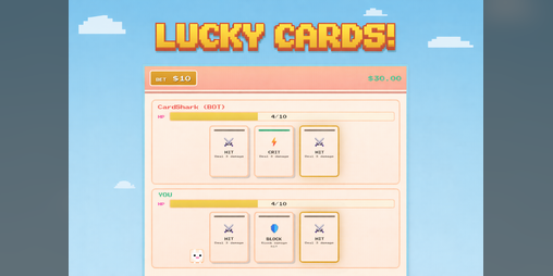 Cover image for Lucky Cards!
