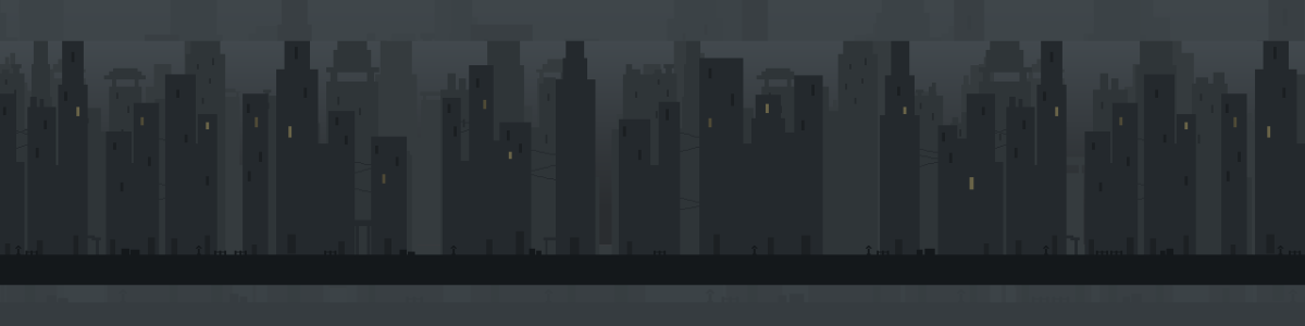 Lost City 5-Layer Parallax Background