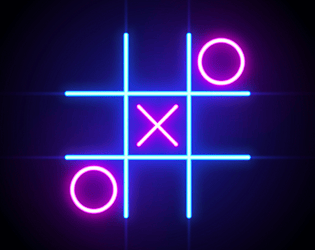 Tic-Tac-Toe: Neon Solo or With Friend
