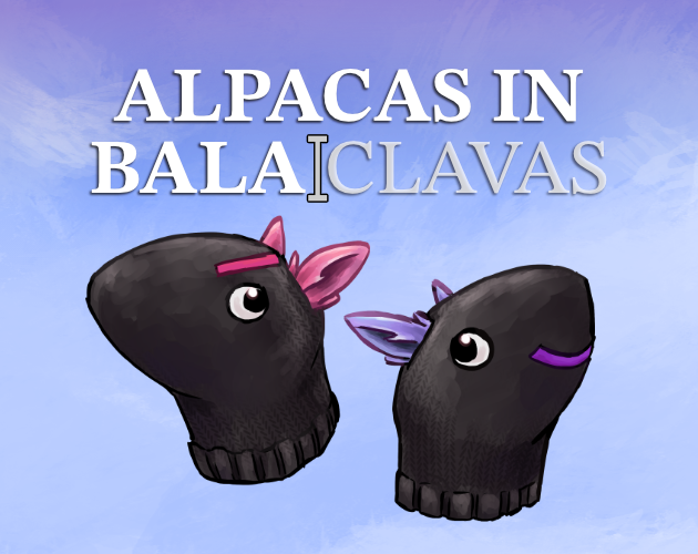Alpacas in Balaclavas