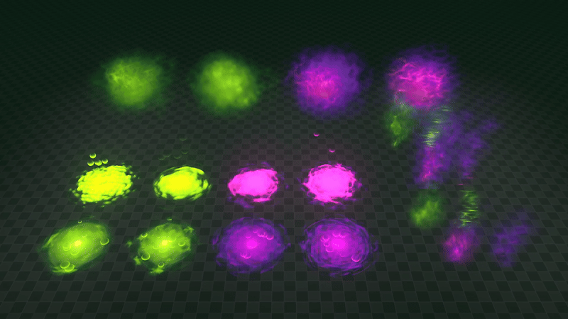 Binbun 3D Godot Poison VFX Effects