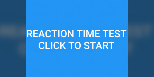 Cover image for Reaction time test