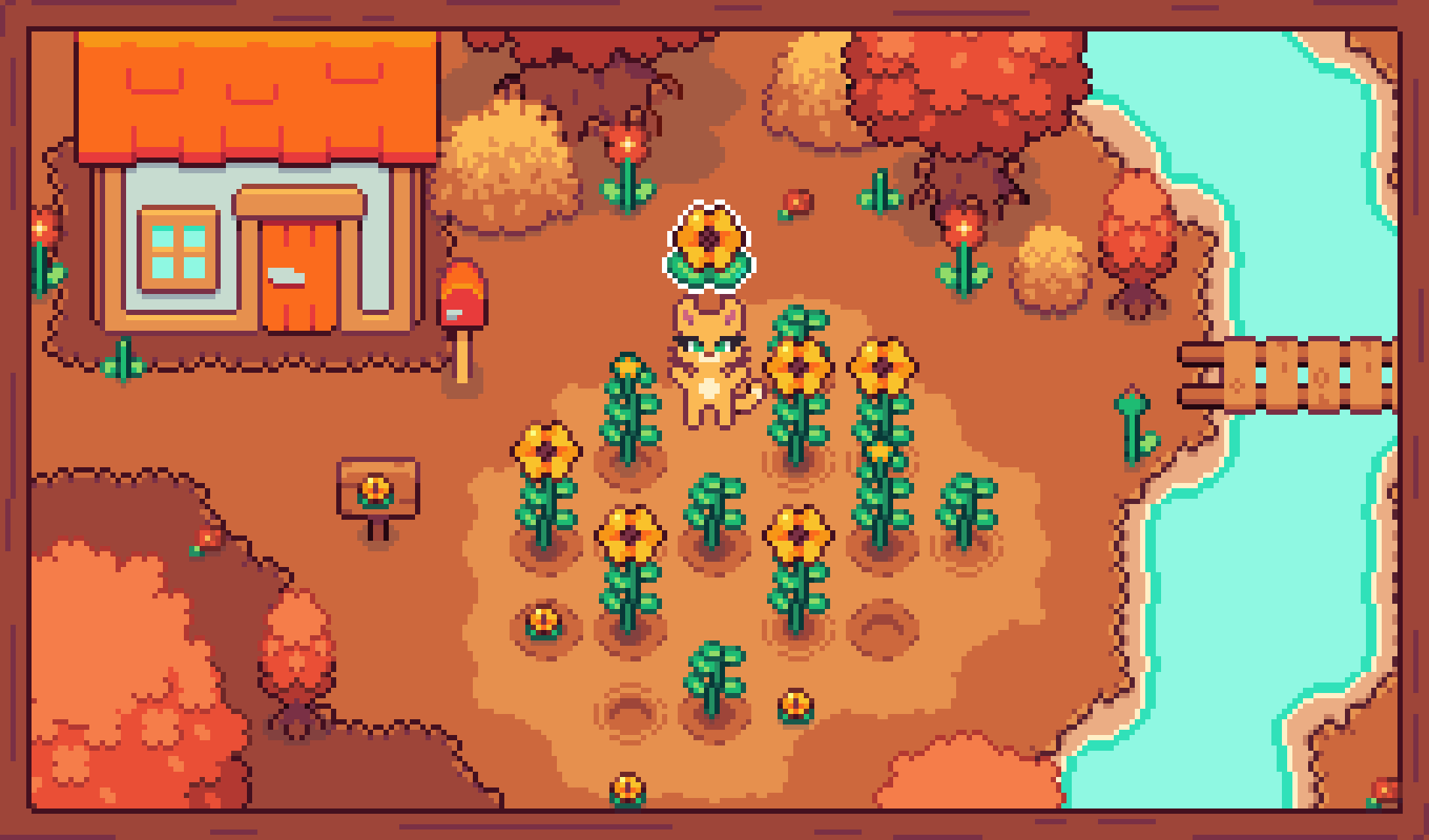 Flower Tilesets and Icons
