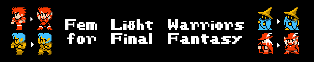 Final Fantasy - Fem Light Warriors
