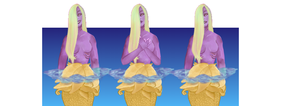 Sprite ✦ Mermaid Monstergirl