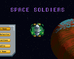 Spsce Soldiers game screenshot